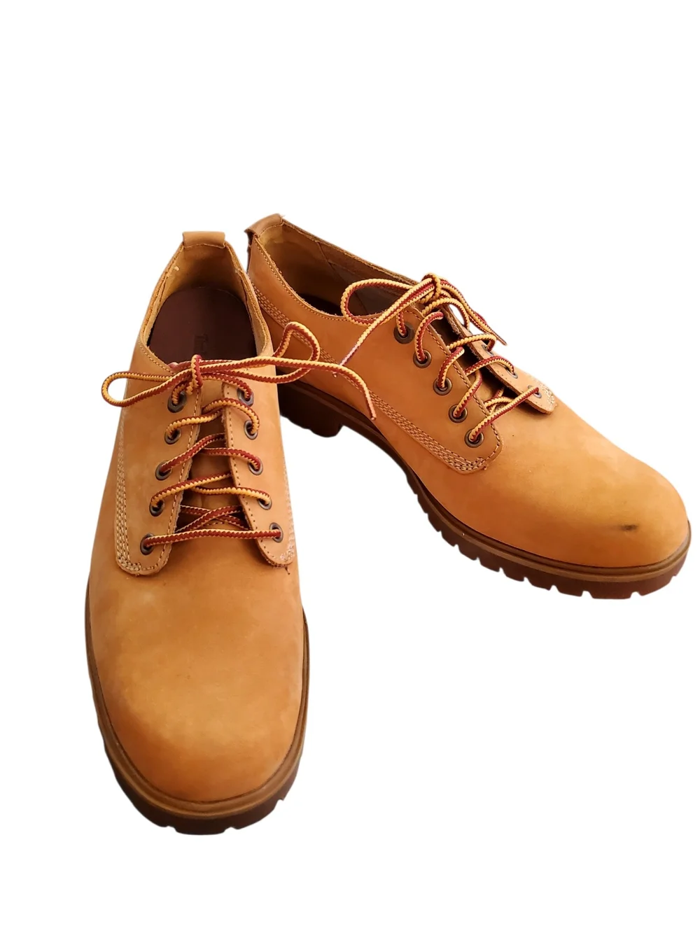 Timberland Women's 10 Wheat Nubuck Oxford Low Cut LaceUp Waterproof  Fall Hiking